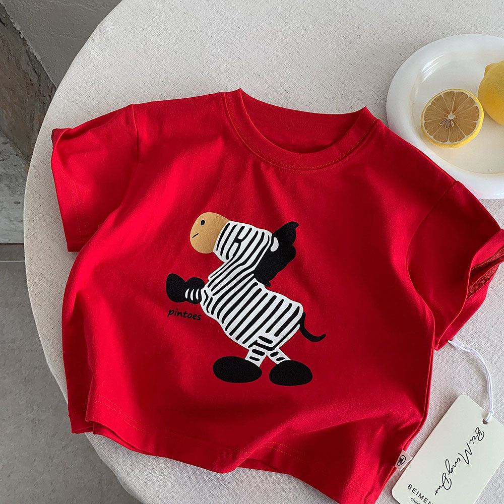Children's Short Sleeve T-Shirt Kids Top