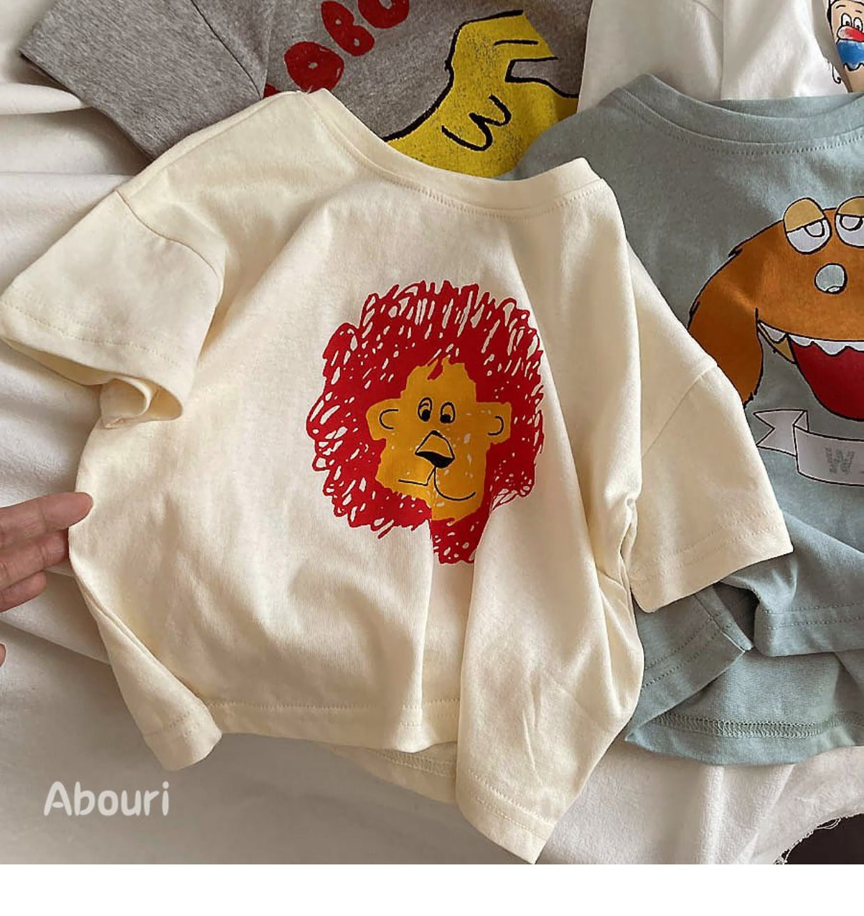 Kids Cute Cartoon Casual Short Sleeve T-Shirt Children's Top