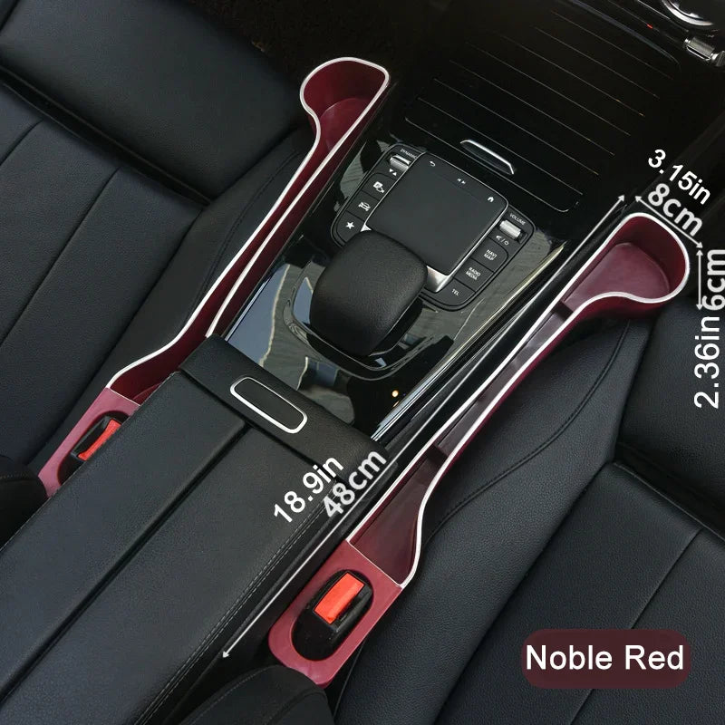 2Pcs Car Front and Rear Seat Cup Holders, Multi-Functional Storage Box for Car Organization, Interior Accessory Storage