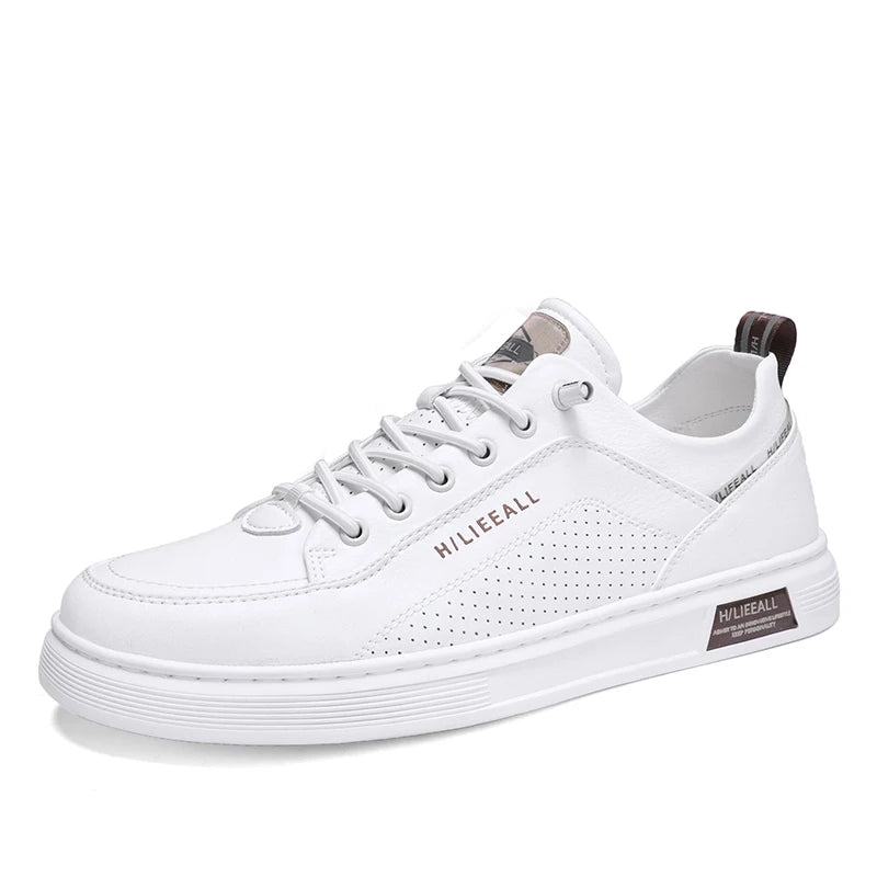 Men's summer breathable leading casual shoes sports flat non-slip waterproof canvas canvas shoes low top lace solid color.