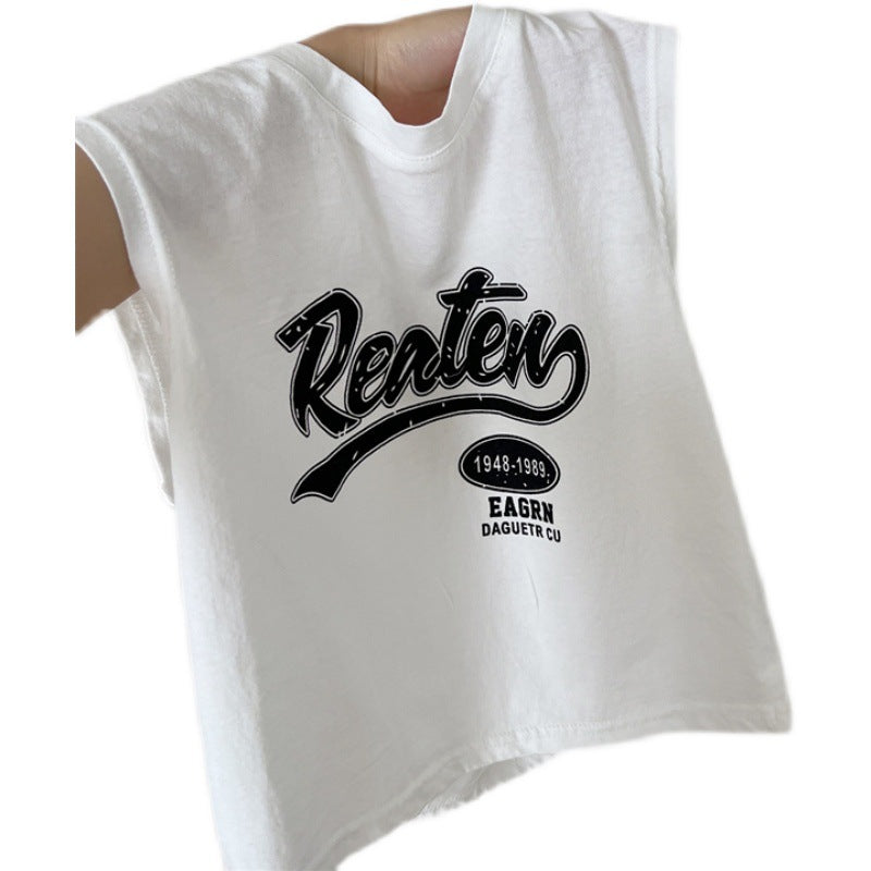 Baby Kids Sleeveless T-Shirt Wear