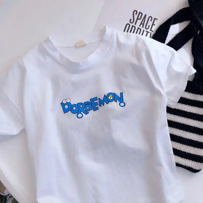 Children's Cute Cartoon Short Sleeve T-Shirt Kids' Unisex Top