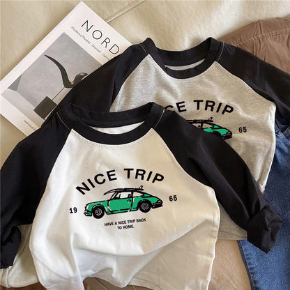 children's Long Sleeve T-Shirt for Boys and Girls