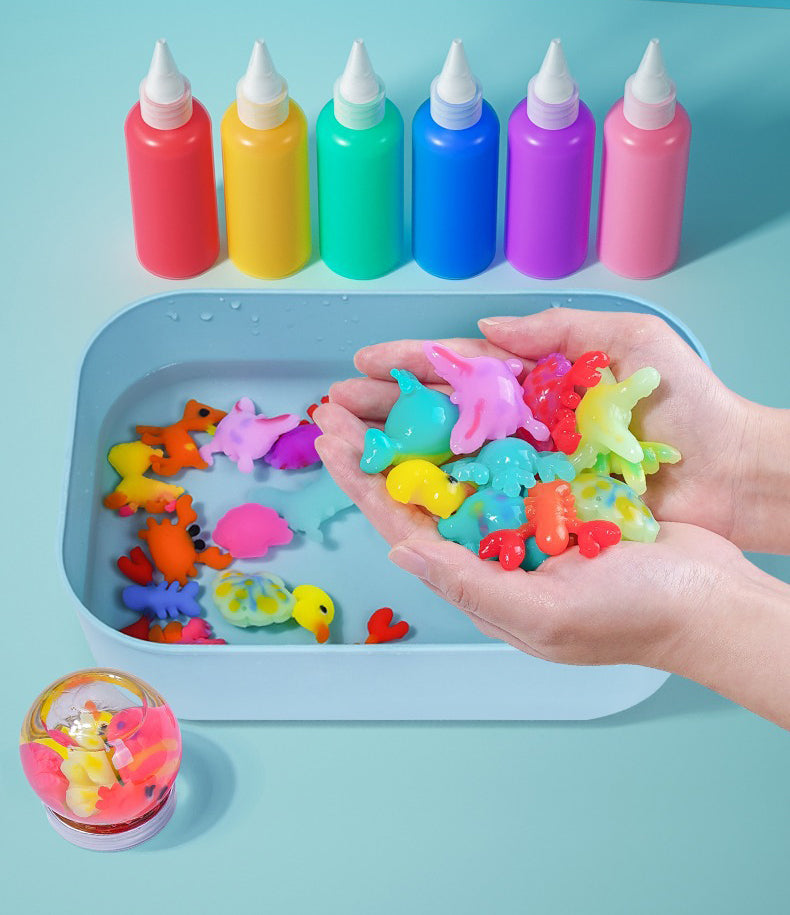Children's Magical Water Elf Mold Puzzle Toy