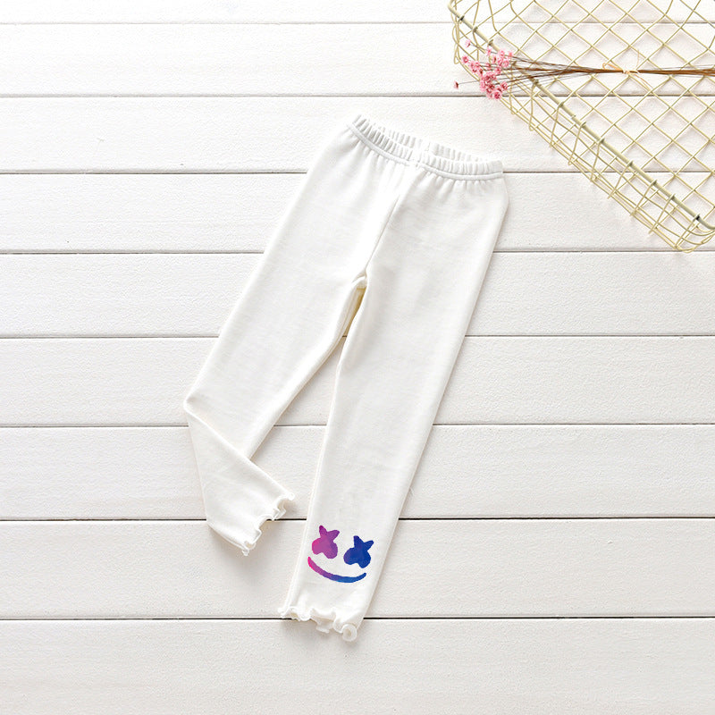 Middle and young children's wooden ear leggings