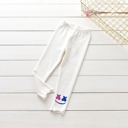 Middle and young children's wooden ear leggings