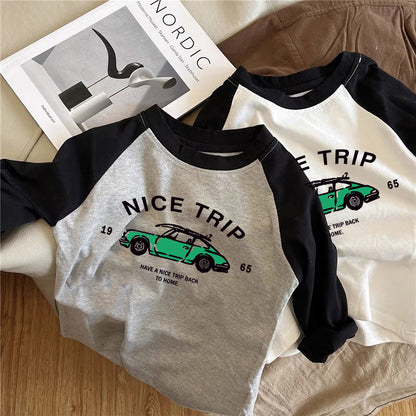 children's Long Sleeve T-Shirt for Boys and Girls