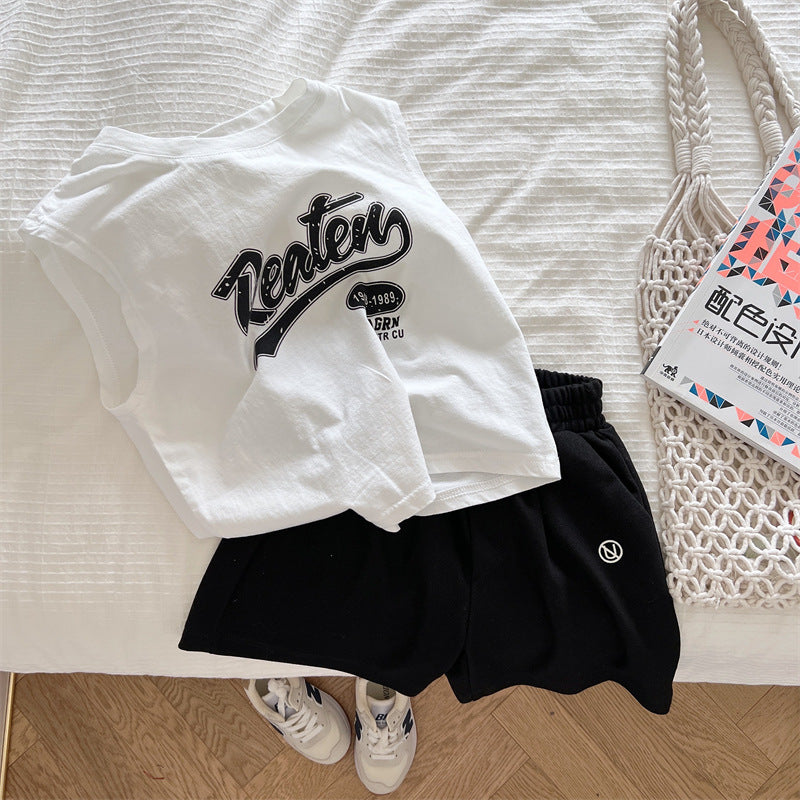 Baby Kids Sleeveless T-Shirt Wear
