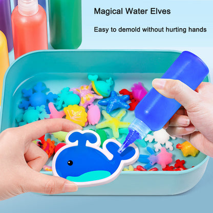 Children's Magical Water Elf Mold Puzzle Toy