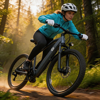 UK‑Spec Heavy‑Duty Mountain Off‑Road Electric Bicycle, 26in Wheels Strong Motor Pedal Assist E‑Bike, Removable Large Battery for Extended Riding Range, Optimized for Cross‑Country Adventure & Urban Daily Commute, 24hr Online After‑Sales Support, UK