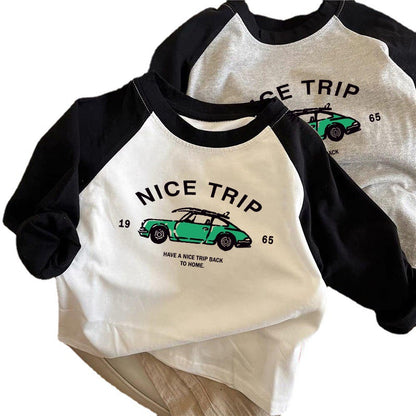 children's Long Sleeve T-Shirt for Boys and Girls