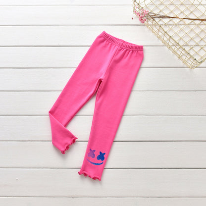 Middle and young children's wooden ear leggings