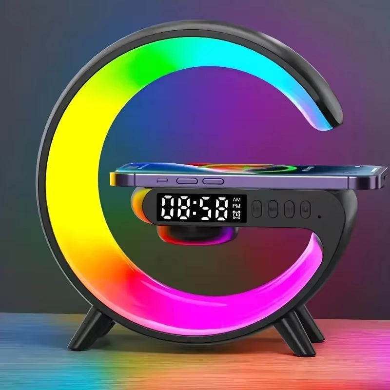 Multifunction 3-in-1 G - Shape Bedside Lamp.