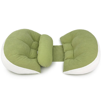 Pregnancy Side Sleeper Pillow with Waist & Belly Support