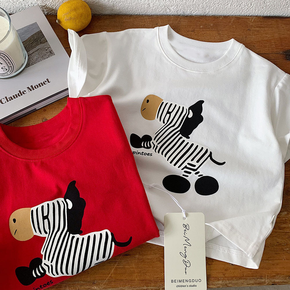 Children's Short Sleeve T-Shirt  Kids Top