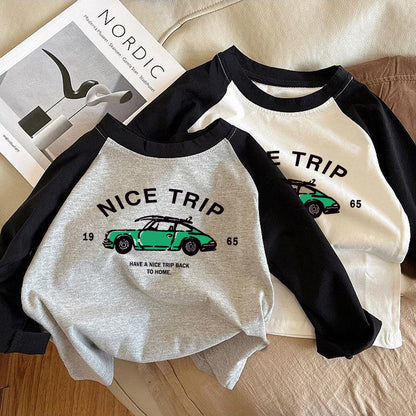 children's Long Sleeve T-Shirt for Boys and Girls