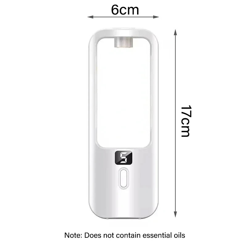 50ml Wall Mounted Aroma Diffuser Essential Oils Diffuser with Time Setting Air Purifying Fragrance Diffusing For Bedroom Toilet