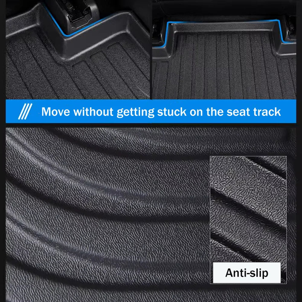 For Chery Tiggo 8 PHEV CSH 2025~2027 2026 LHD Car TPE Floor Mats Waterproof Carpets Protect Anti-scratch Interior Accessories