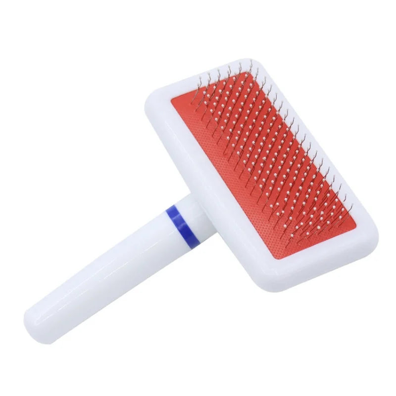 Non-Slip Hair Remover Brush for Dogs And Cats Stainless Steel Pet Grooming Comb Beauty Brush Pet Hair Removal Tool for Pets