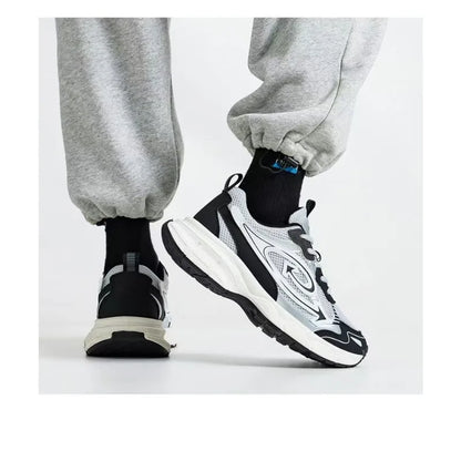 Retro unky Dad Shoes Men's Summer 2026 Thick Sole Hiking Sneakers Breathable Mesh Non-slip Casual Streetwear Footwear