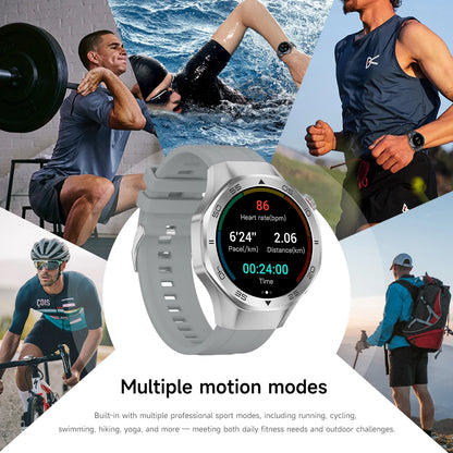 2026New Luxury Mens GPS Motion Smart Watch Military Wristwatch Waterproof Compass Altimeter Man Electron Sports Business Watches