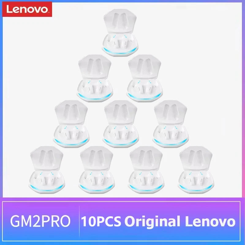 Lenovo GM2 PRO Bluetooth Headset for Game  5.3 Spoit Headset Dual Mode HD Call Noise Reduction Earbuds with Mic Music Earphories