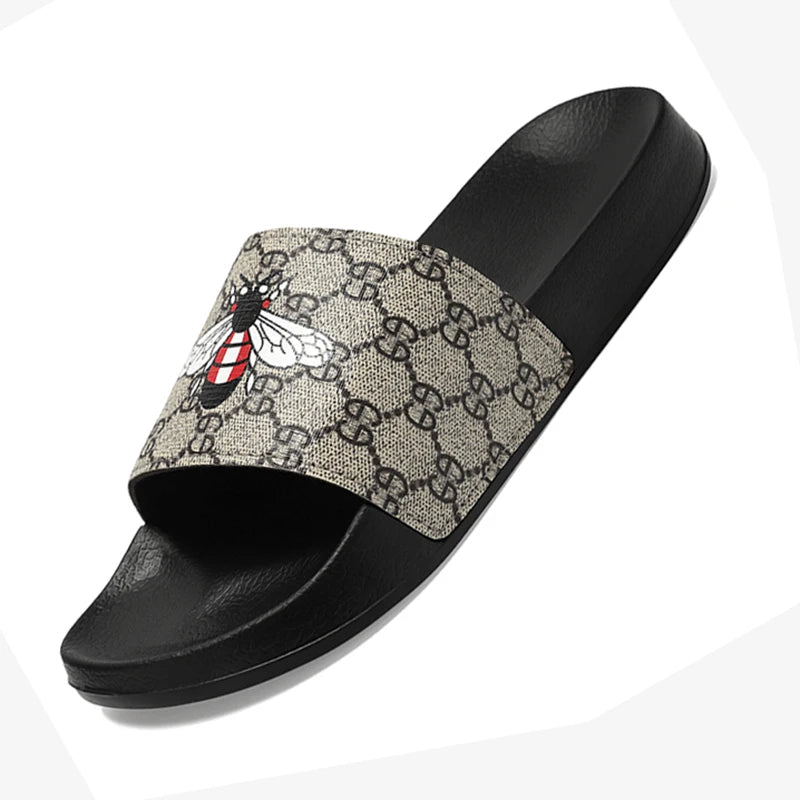 Summer Men's Shoes Sports Casual Slippers New Spring Indoor and Outdoor EVA Shoes Men's Bees Beach Outdoor Garden Sandals