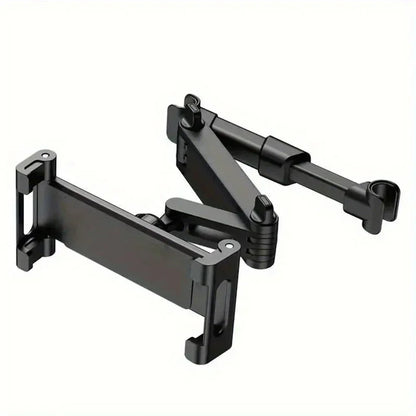 Telescopic Car Rear Pillow Phone Holder Tablet Rotating Holder Car Back Seat Stand Headrest Bracket Universal Holder Accessories