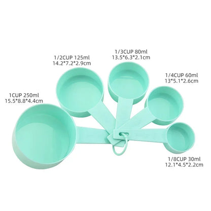 5/10pcs Multi Purpose Measuring Spoon DIY Cake Baking Measuring Cup Powder Measuring Plastic Spoon Kitchen Baking Gadgets