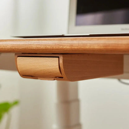 Saving Creative Under Desk Adhesive Natural Decoration Hidden Drawer Home Storage Wooden Storage Drawer Stationery Container