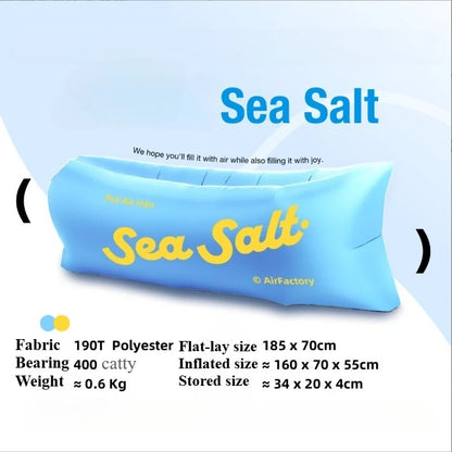 Outdoor Portable Inflatable Sofa Foldable Beach Park Inflatable Bed Grassland Music Festival Camping Supplies Birthday Gift