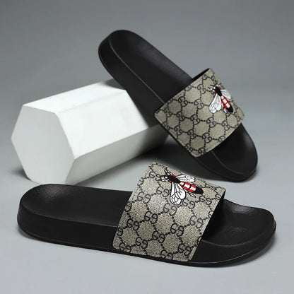 Summer Men's Shoes Sports Casual Slippers New Spring Indoor and Outdoor EVA Shoes Men's Bees Beach Outdoor Garden Sandals