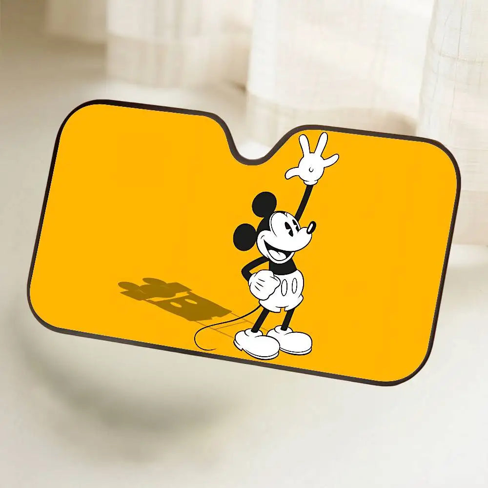 Cartoon M-Mickey Mouse Car SunShade Windscreen Cover Windshield Car Window Sun Shade Auto Visor Car Accessories