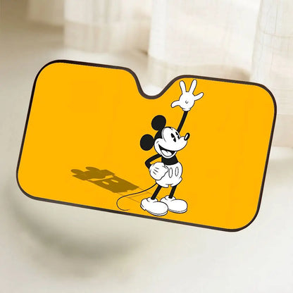 Cartoon M-Mickey Mouse Car SunShade Windscreen Cover Windshield Car Window Sun Shade Auto Visor Car Accessories