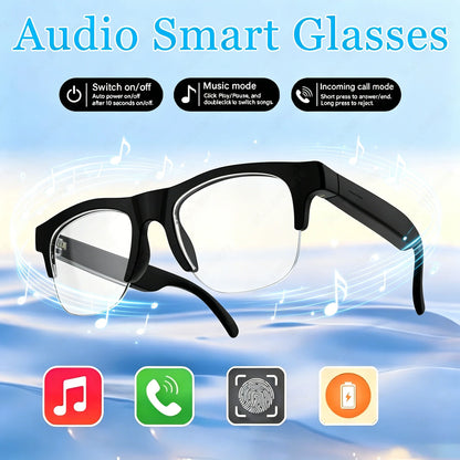New 2026 Camera AI Smart Glasses Touch Control Photo Recording Translator Voice Assistant Music Wireless Bluetooth Sunglasses