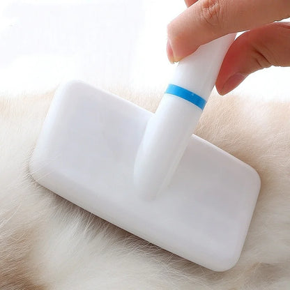 Non-Slip Hair Remover Brush for Dogs And Cats Stainless Steel Pet Grooming Comb Beauty Brush Pet Hair Removal Tool for Pets