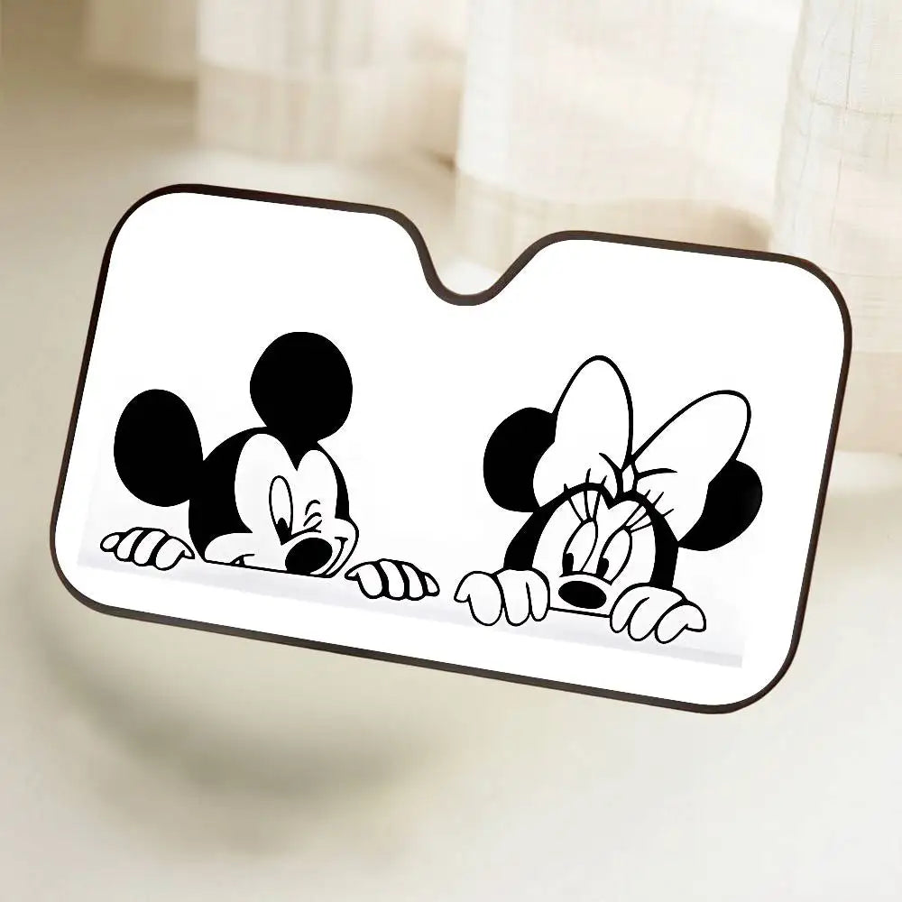 Cartoon M-Mickey Mouse Car SunShade Windscreen Cover Windshield Car Window Sun Shade Auto Visor Car Accessories