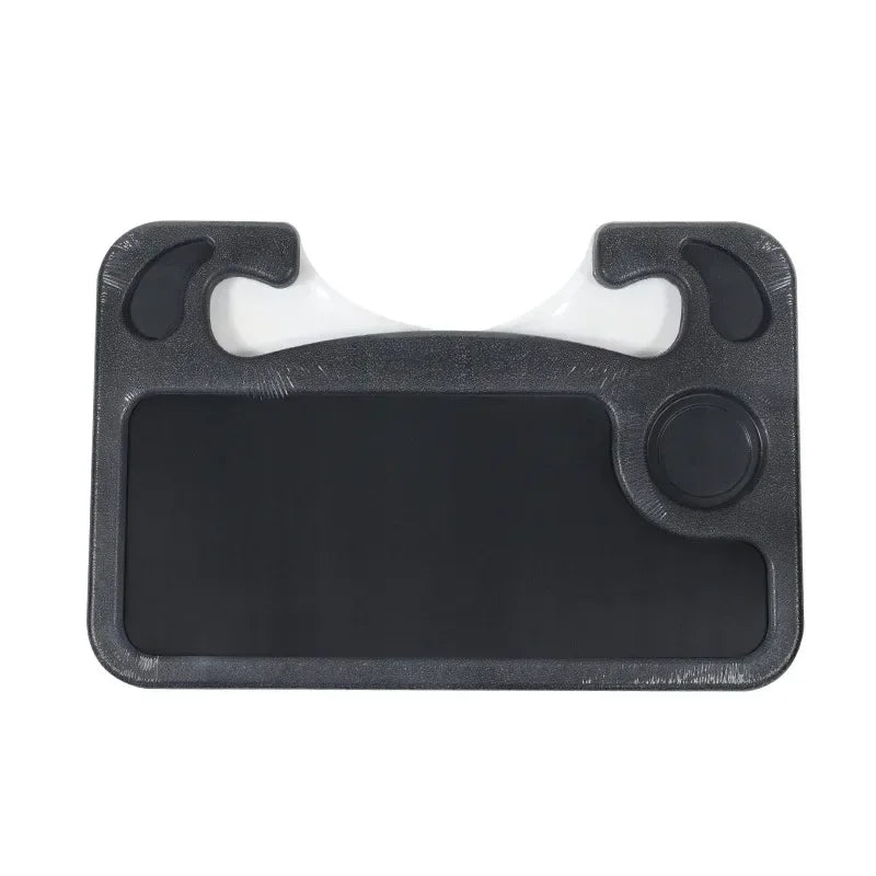 Car Universal Laptop Stand Food and Beverage Stand Desk Steering Wheel Tray Table Stand Auto Interior Accessories Storage