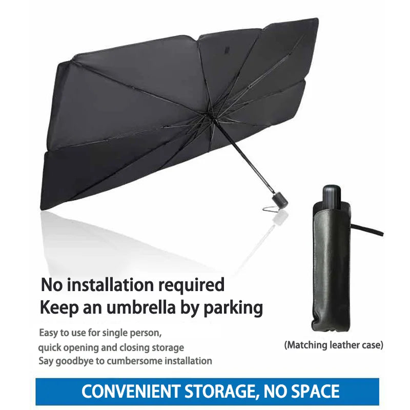 Car parasol inside the front windshield sunscreen sunshade artifact car sunscreen insulation sunshade portable storage