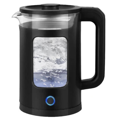 1.8L Electric Kettle 1500W Water Boiler Pot Tea Stainless Steel Kettle Auto Shut-Off Electric Kettle Home Kitchen Water Heater UK Plug