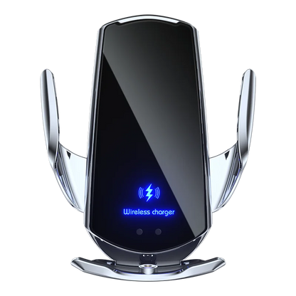 New Upgrade Car Magneti Mobile Phone Holder 15W Wireless Charging Portable Cellphone Bracket Stand In Auto Interior Accessories