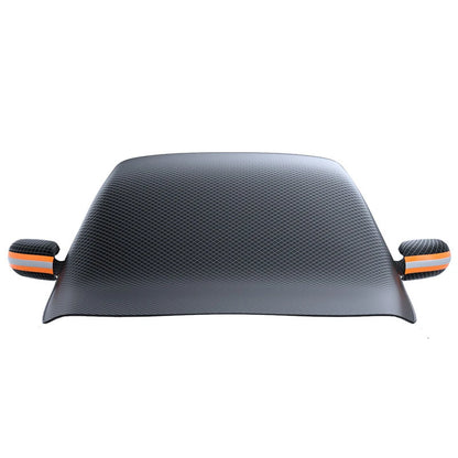 Magnetic Car Snow Cover Car Front Windscreen Cover Exterior Sunshade Snow Protection Snow Shield Half-Cover Windshield Cover
