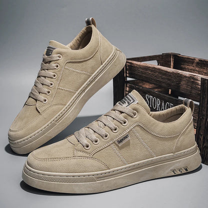 Men's Summer Work Safety Shoes 2026 Anti-slip Wear-resistant Casual Sports Board Shoes Versatile Comfortable Footwear
