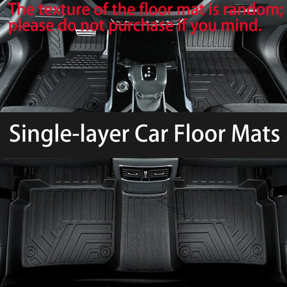 For BYD Song Pro Sealion 5 DM-i SA2 2024~2026 2025 LHD Car TPE Floor Mats Waterproof Carpets Anti-scratch Interior Accessories