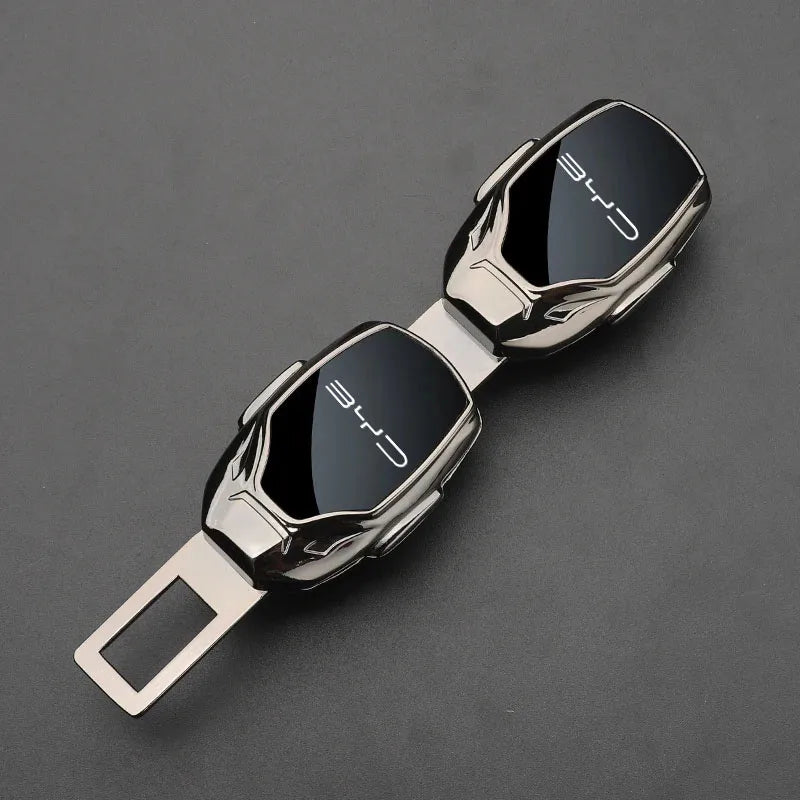 Car Seat Belt Extension Plug Metal Seat Belt Clip Adjustable Extender for BYD Atto Tang F3 E6 Yuan Song Qin Pro Auto Accessories