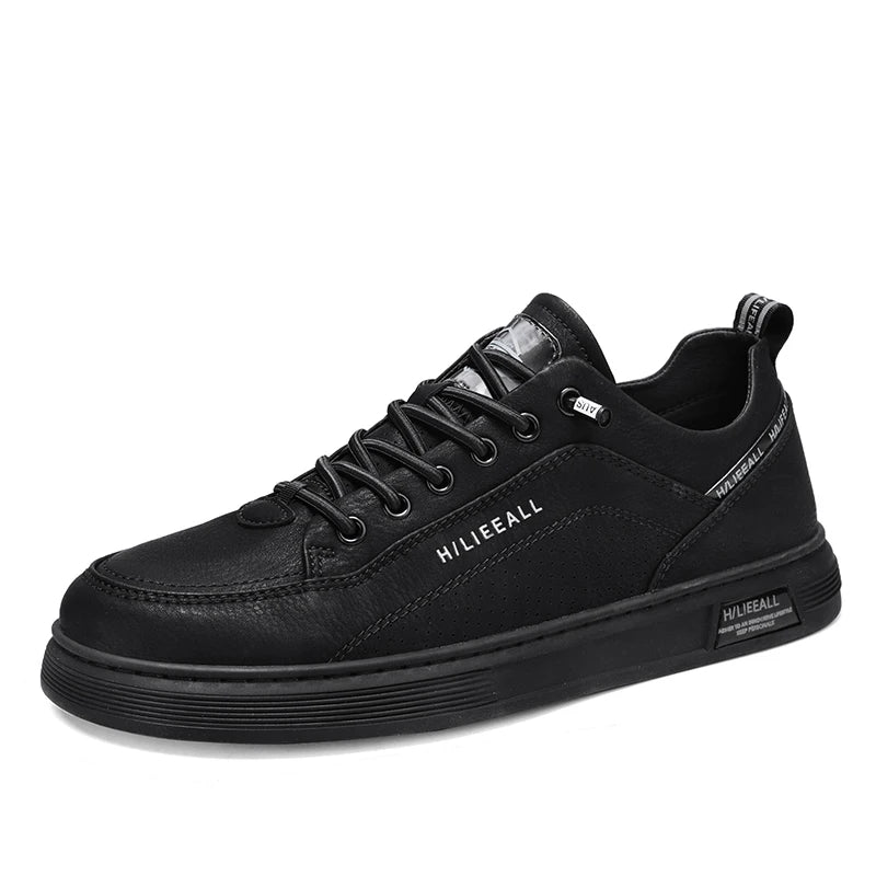 Men's summer breathable leading casual shoes sports flat non-slip waterproof canvas canvas shoes low top lace solid color.