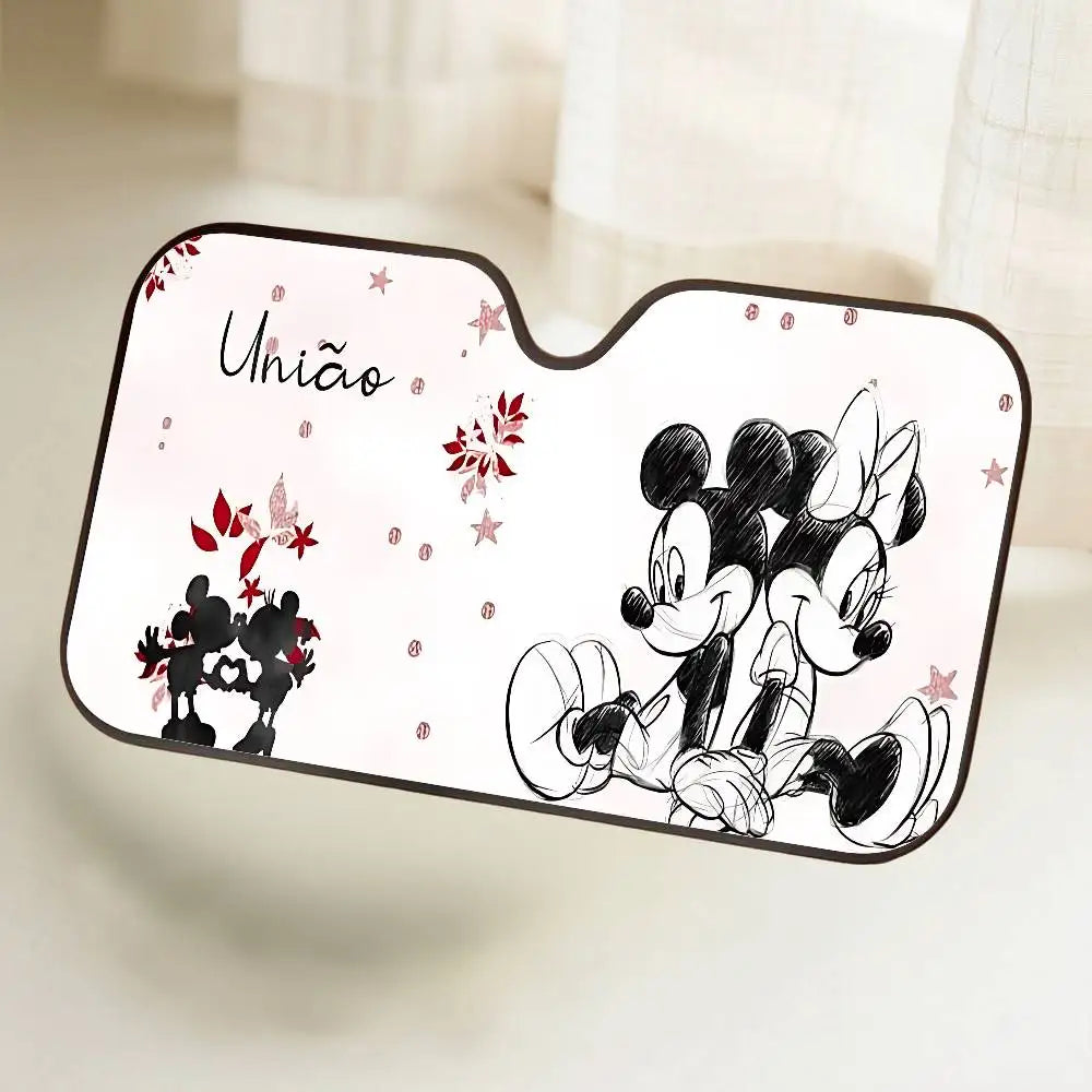 Cartoon M-Mickey Mouse Car SunShade Windscreen Cover Windshield Car Window Sun Shade Auto Visor Car Accessories