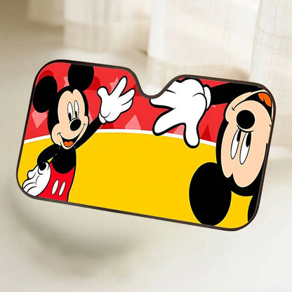 Cartoon M-Mickey Mouse Car SunShade Windscreen Cover Windshield Car Window Sun Shade Auto Visor Car Accessories