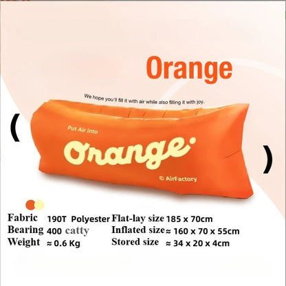 Outdoor Portable Inflatable Sofa Foldable Beach Park Inflatable Bed Grassland Music Festival Camping Supplies Birthday Gift