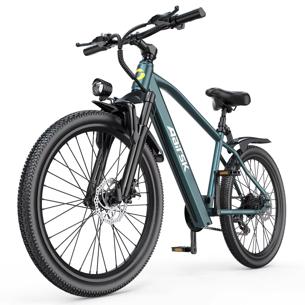 UK‑Spec Heavy‑Duty Mountain Off‑Road Electric Bicycle, 26in Wheels Strong Motor Pedal Assist E‑Bike, Removable Large Battery for Extended Riding Range, Optimized for Cross‑Country Adventure & Urban Daily Commute, 24hr Online After‑Sales Support, UK